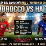 Nhận định, soi kèo trận đấu Morocco vs Haiti lúc 05h00 ngày 25/06 tại bảng C World Cup 2026 chi tiết trên Xoilac TV.