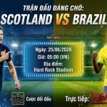 Nhận định soi kèo trận đấu Scotland vs Brazil bảng C World Cup 2026 - Góc nhìn chuyên gia Xoilac TV.