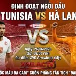 Nhận định và dự đoán tỷ số trận đấu giữa Tunisia vs Hà Lan tại bảng F World Cup 2026